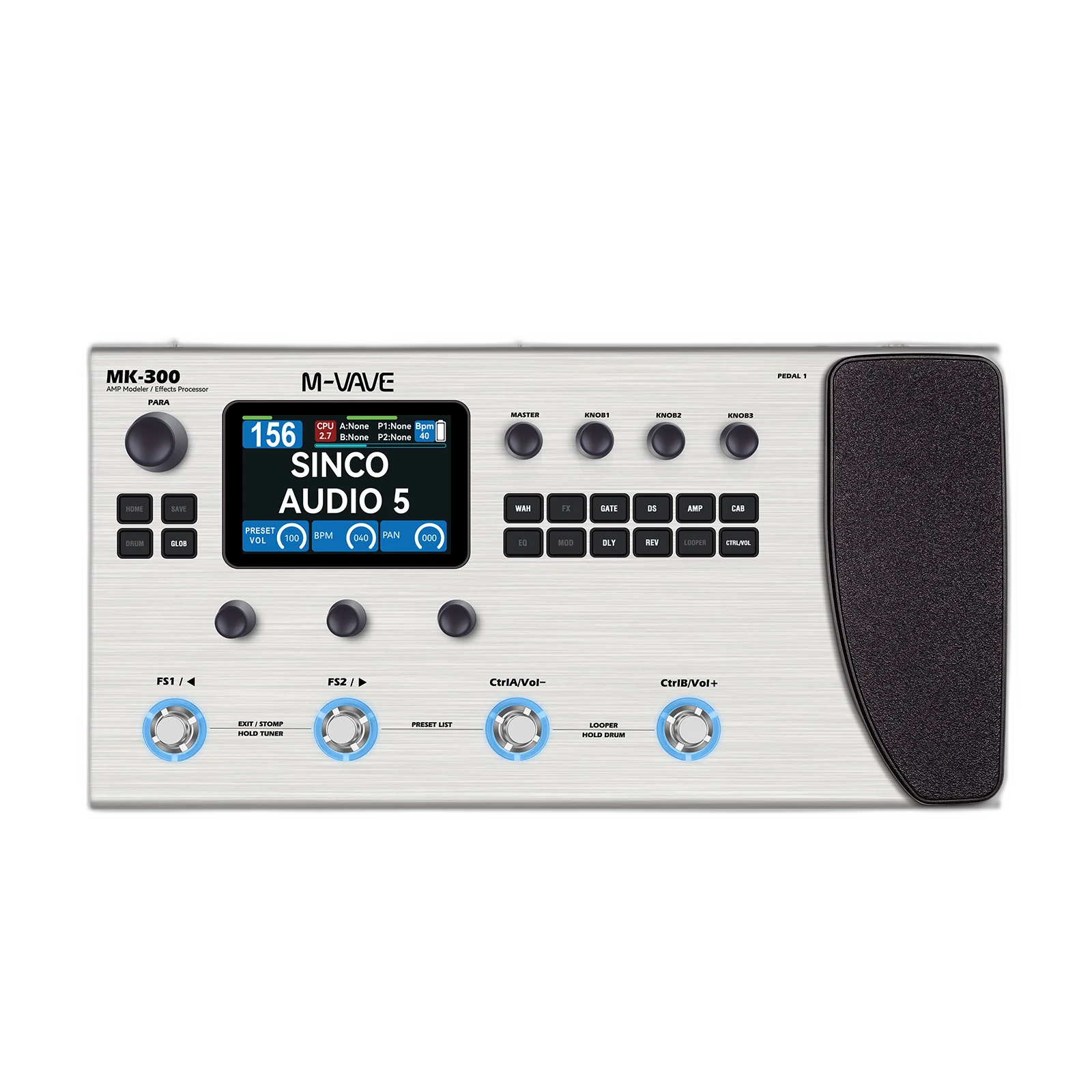 Ｍ-VAVE MK-300 マルチエフェクター MK-300 - M-VAVE
